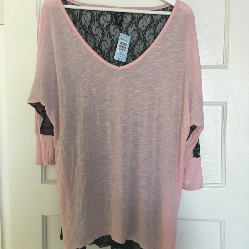 Brand New Pink Torrid Shirt